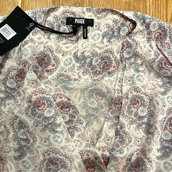 NWT PAIGE Margherita Blouse (Small) - Picture 6 of 7